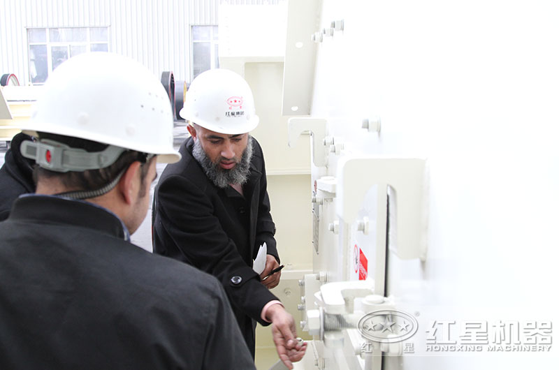 用戶來廠，實地考察反擊破設(shè)備